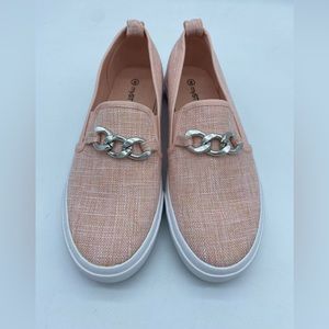 Pink canvas Shoes